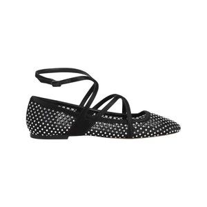 Jimmy Choo Black Mesh Ballerinas - NWT